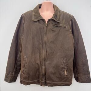 Legendary Whitetails Men's Original Deer Gear Jacket sz Large Tall Retro Grunge